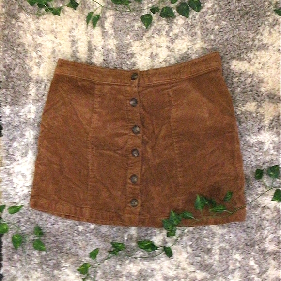 Forever 21 Dresses & Skirts - Brown Corduroy Skirt (Forever 21 0X)